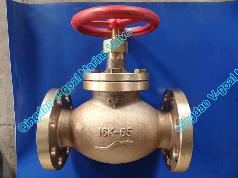 JIS marine valve bronze globe valve